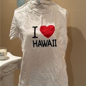 I Love Hawaii White T-Shirt